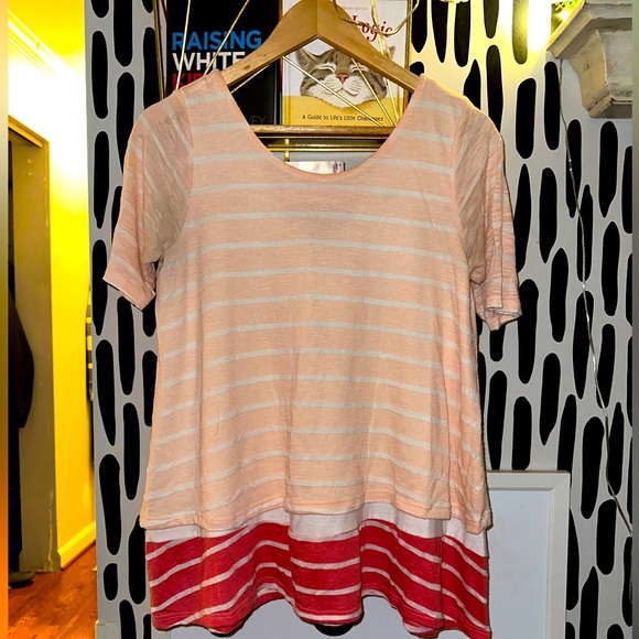 Anthropologie - Puella Striped Layer Swing Top - Small - Picture 6 of 10
